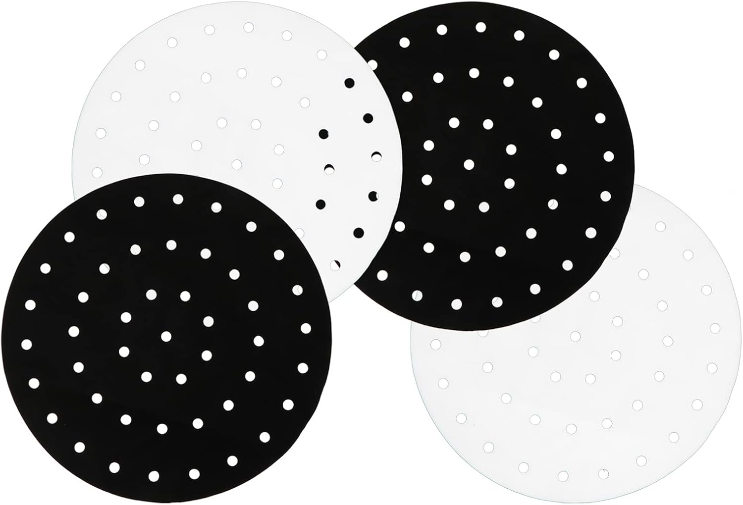 12-Piece Silicone Air Fryer Pad Liner Set for Kitchen Gadgets & Accessories