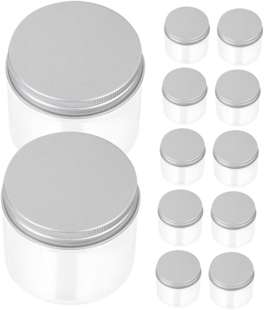 12-Piece Zerodeko Mason Jar Set with Lids - Portable Food Storage Containers for Salads, Fruits, and Jellies
