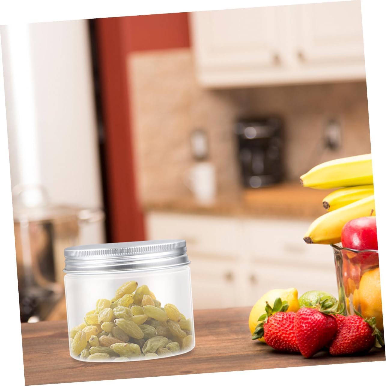 12-Piece Zerodeko Mason Jar Set with Lids - Portable Food Storage Containers for Salads, Fruits, and Jellies