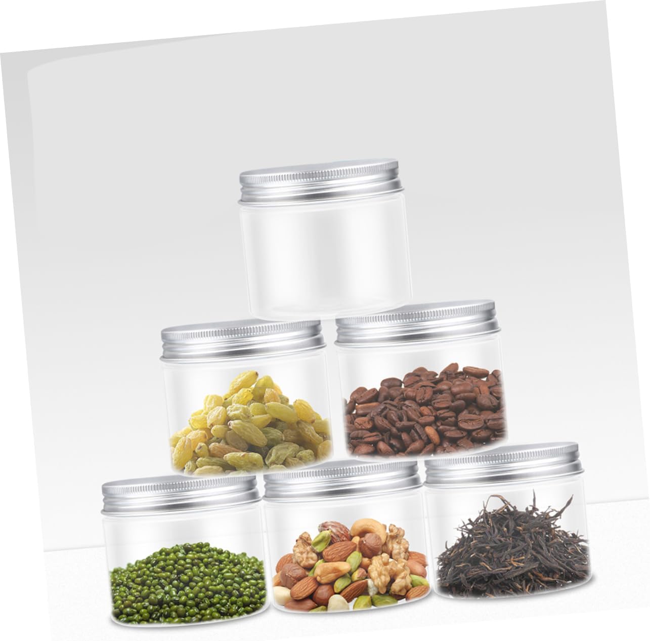 12-Piece Zerodeko Mason Jar Set with Lids - Portable Food Storage Containers for Salads, Fruits, and Jellies