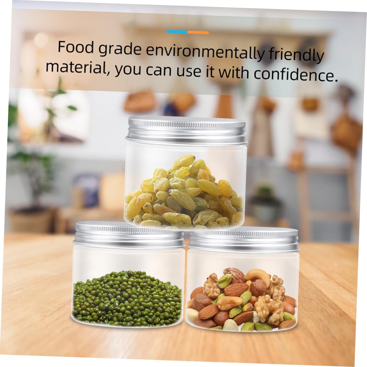 12-Piece Zerodeko Mason Jar Set with Lids - Portable Food Storage Containers for Salads, Fruits, and Jellies