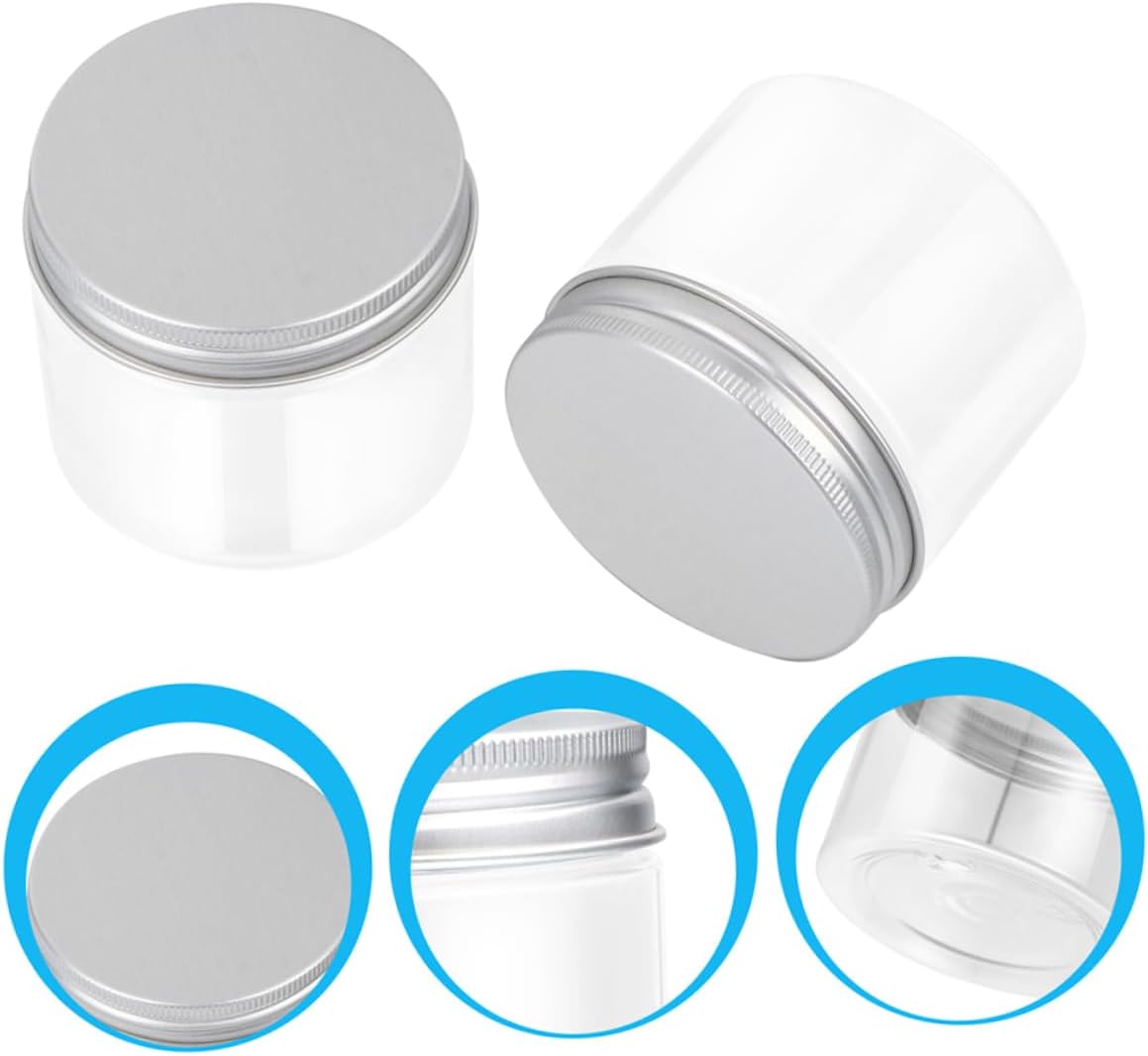 12-Piece Zerodeko Mason Jar Set with Lids - Portable Food Storage Containers for Salads, Fruits, and Jellies