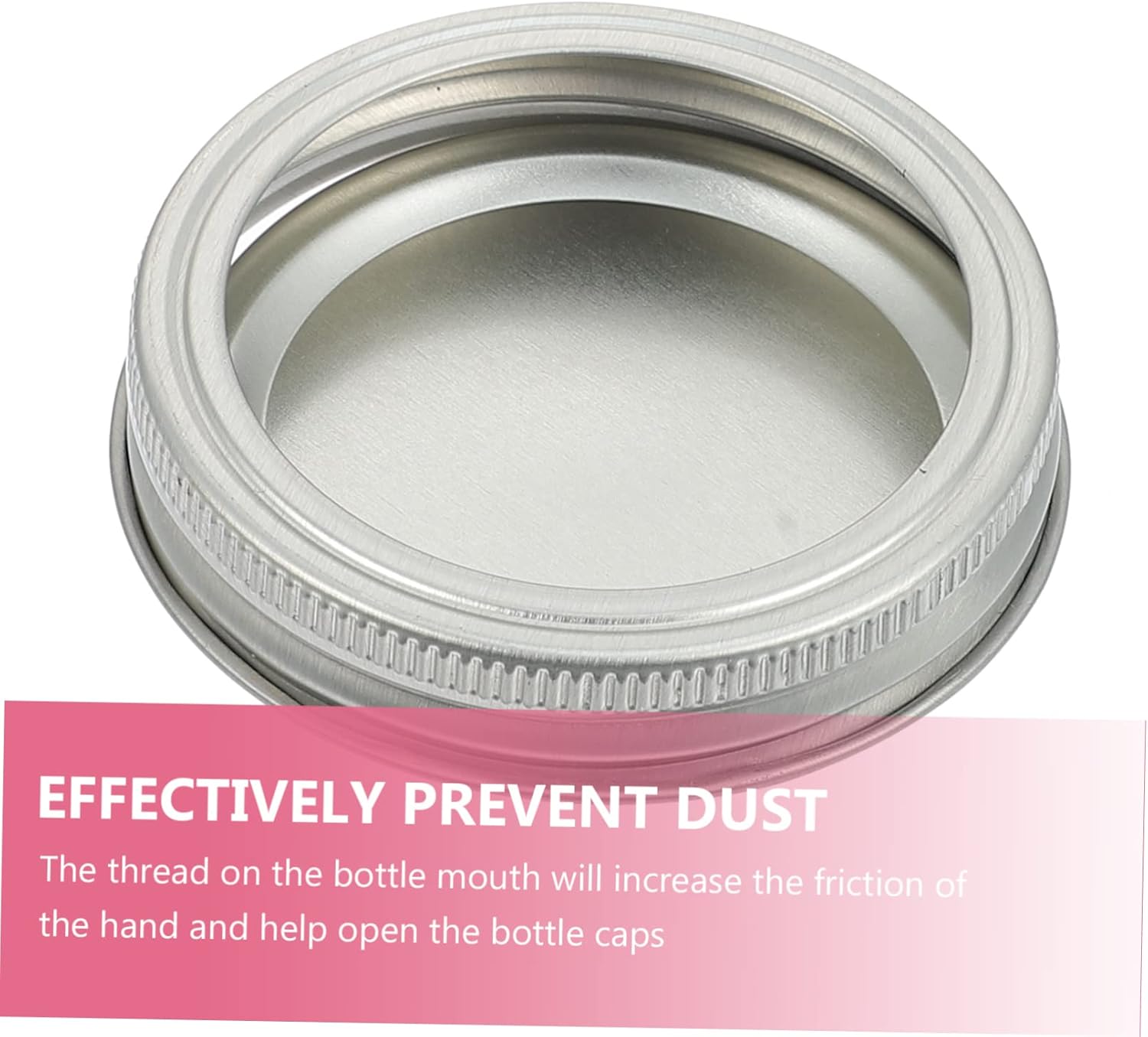 12 Sets of 70mm Regular Canning Jar Lids and Rings - Replacement Seal Lids for Mason Jars - Compatible with Standard Mouth Canning Jars