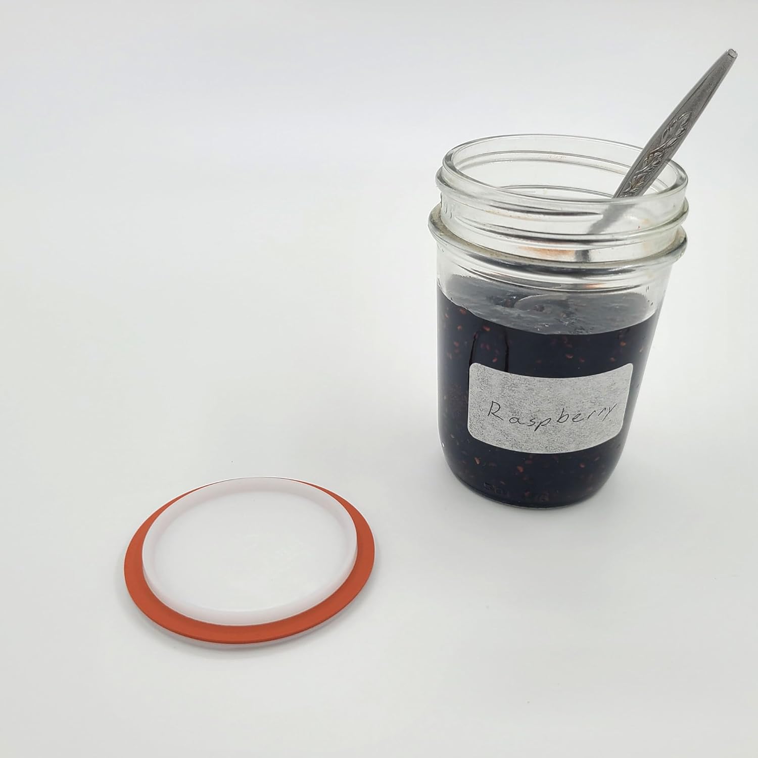 12 Wide Mouth Tattler Reusable Canning Lids Bundle with Rings and Dissolvable Sunivale Labels - Made in USA for Hot Water Bath, Vacuum Sealer, and Pressure Canning