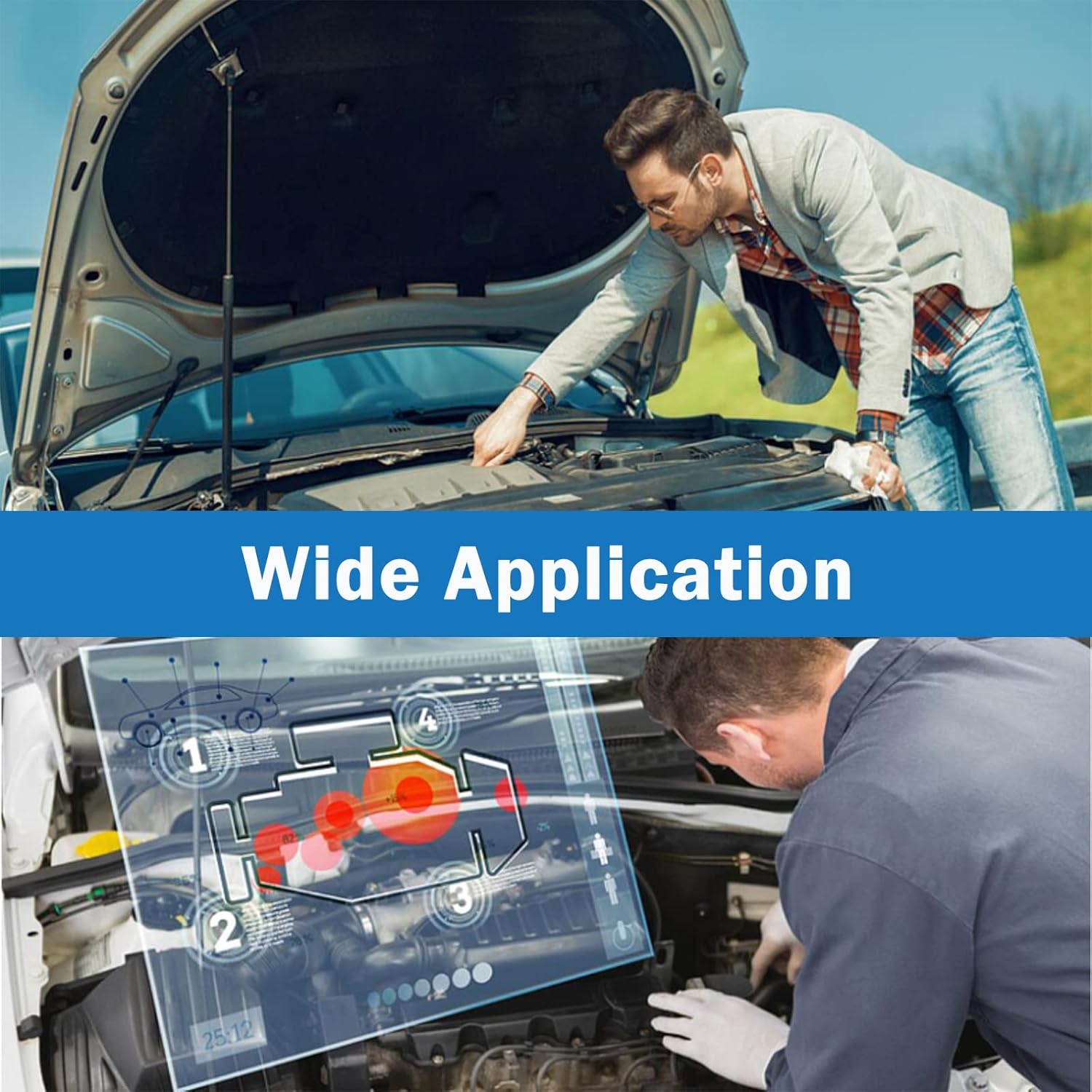 121Pcs Spring Hose Clamp Assortment Kit 7-22mm with Plier - Fuel, Vacuum, Air Clip Clamp Set