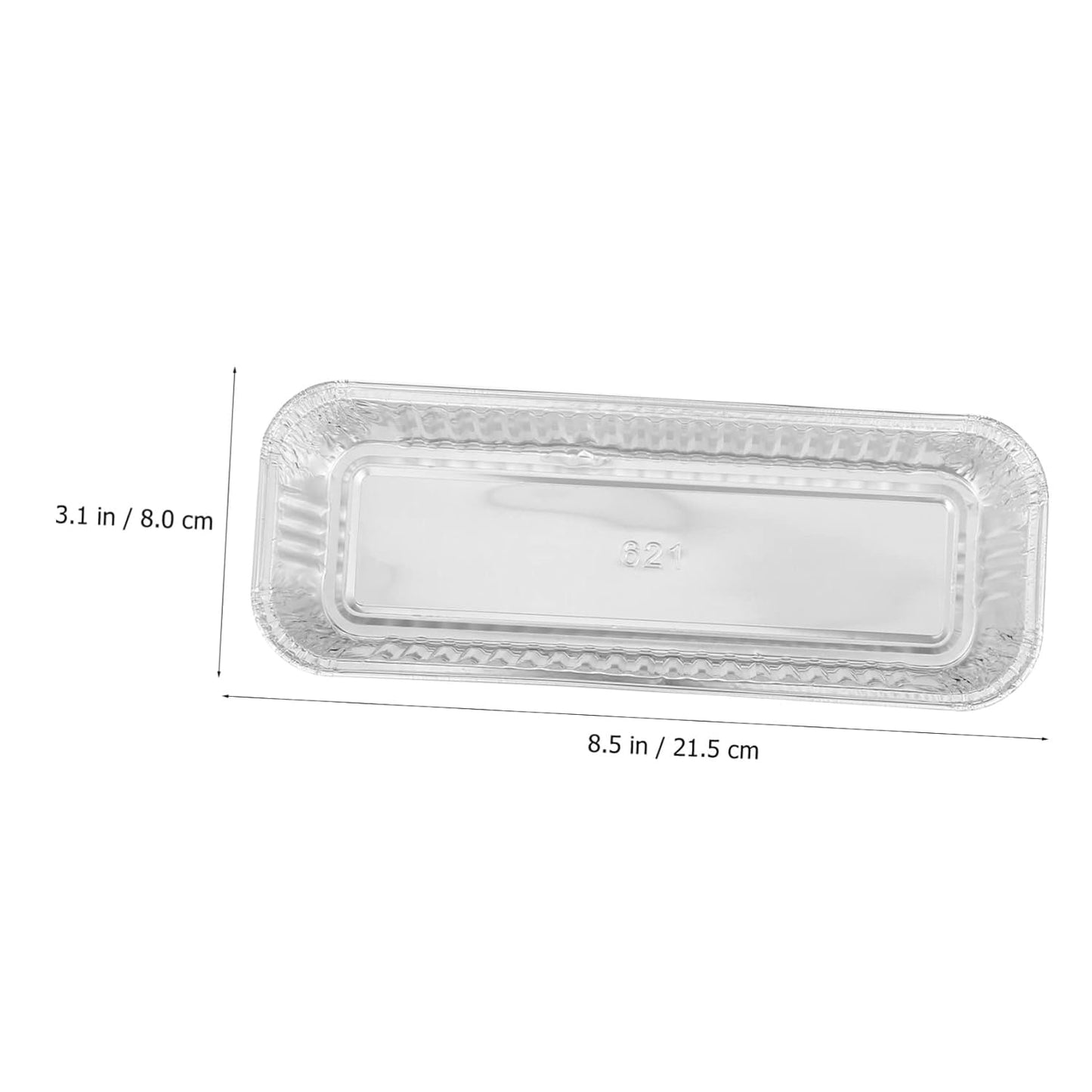 125 Pack Foil Pans for Cooking, Baking, Heating, and Storing - Disposable Food Trays for Meal Prep, Takeaway, Catering