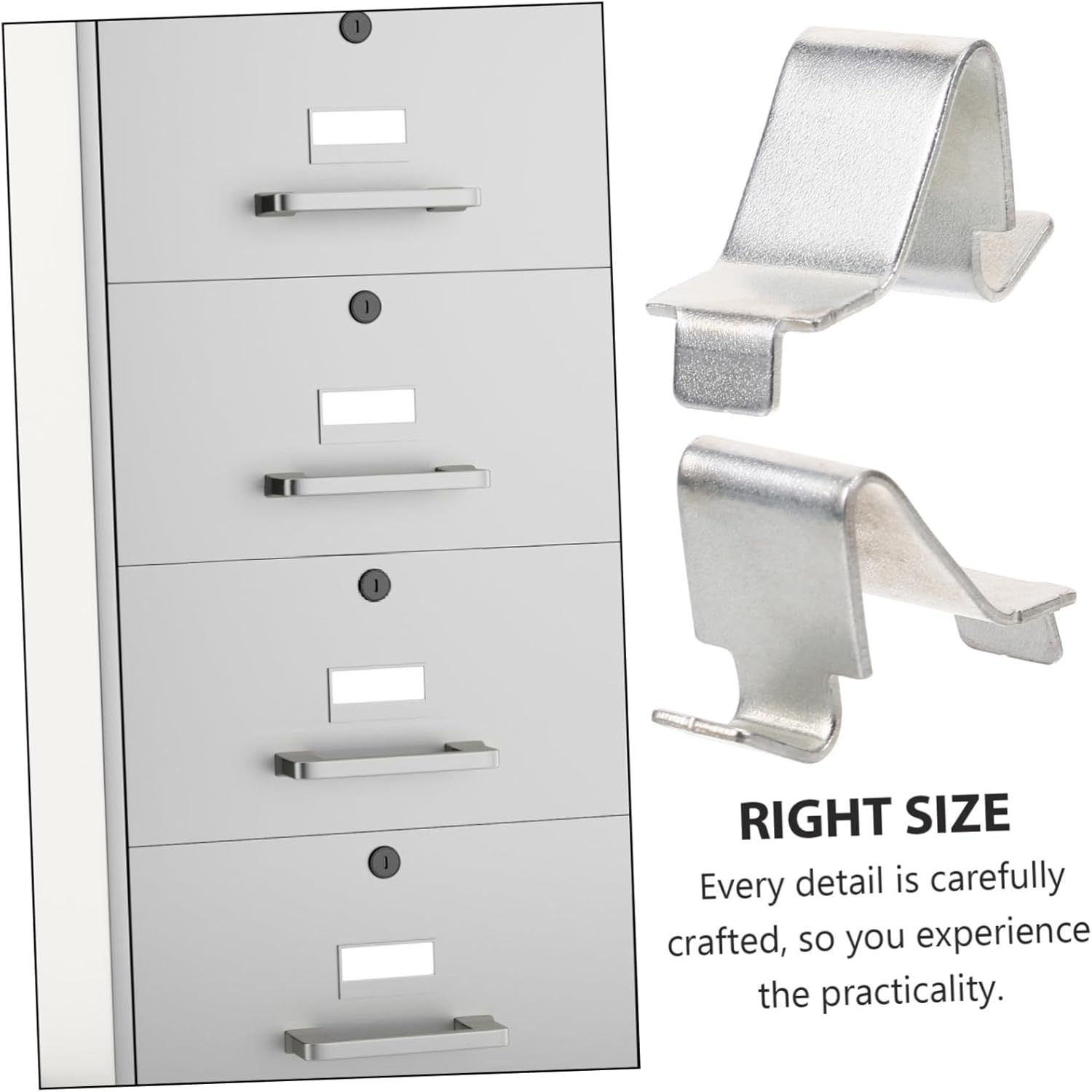 12pcs Adjustable Metal Shelf Clips - Heavy Duty Shelf Support for Wood/Metal Shelving, Strong Locker Bracket for Kitchen/Home Org.