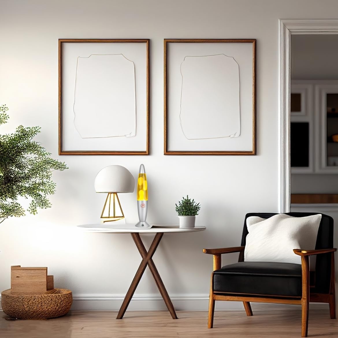 13.5" LED Liquid Motion Lamp with Remote Control - 17 Color Transitions, Soothing Night Light for Home, Office, Bedroom