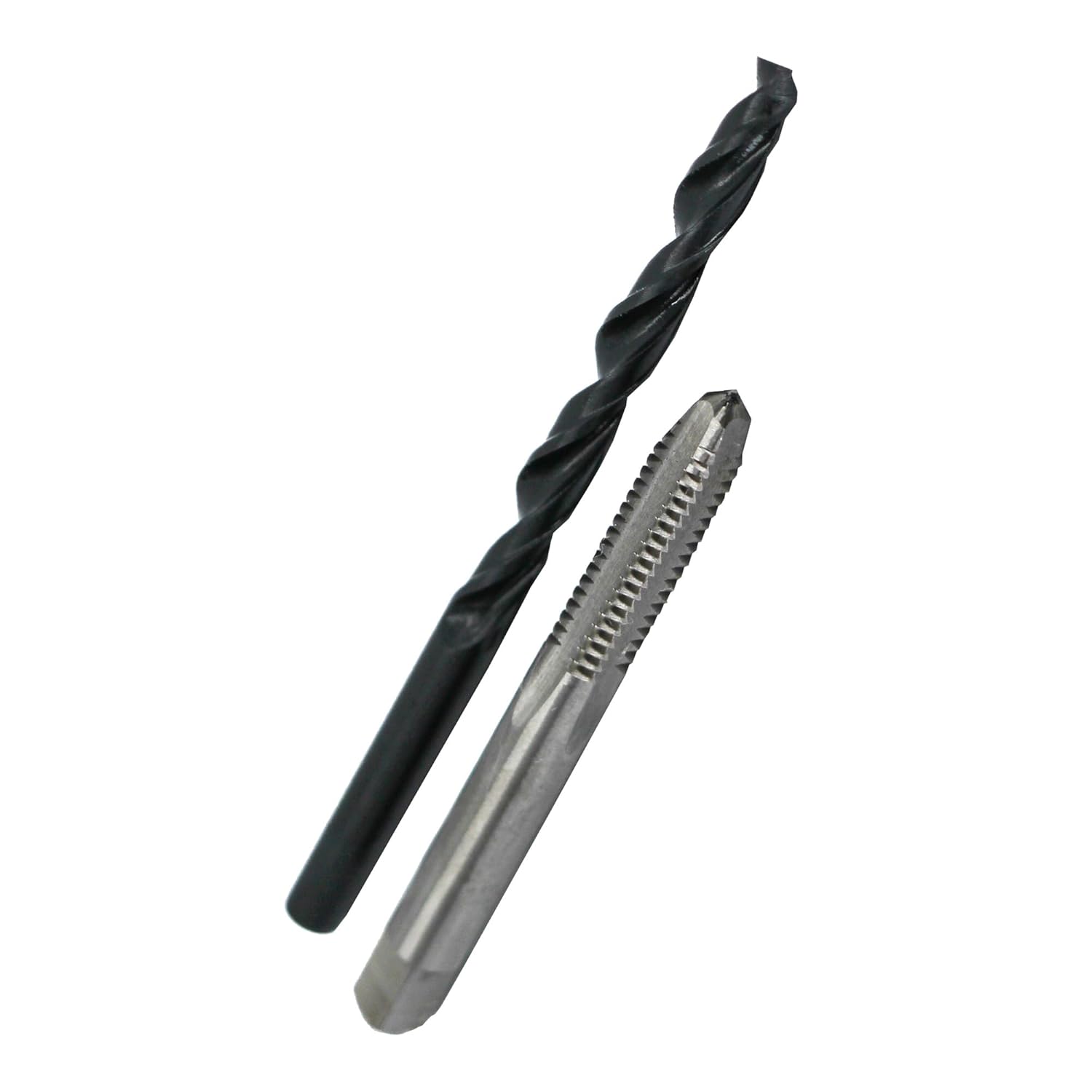 1/4"-20 Tap and #7 Drill Bit Kit by Drill America, POU Series - Complete Set for Precision Drilling
