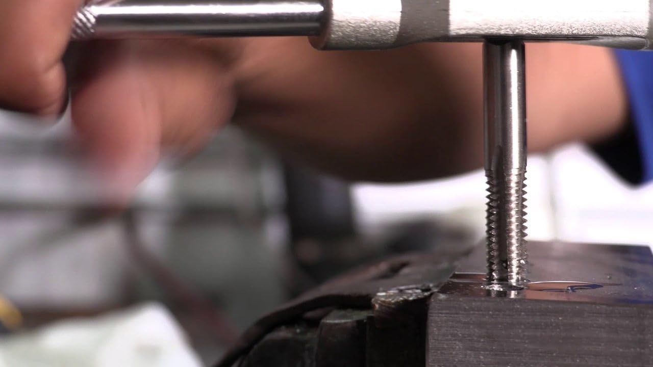 1/4"-20 Tap and #7 Drill Bit Kit by Drill America, POU Series - Complete Set for Precision Drilling