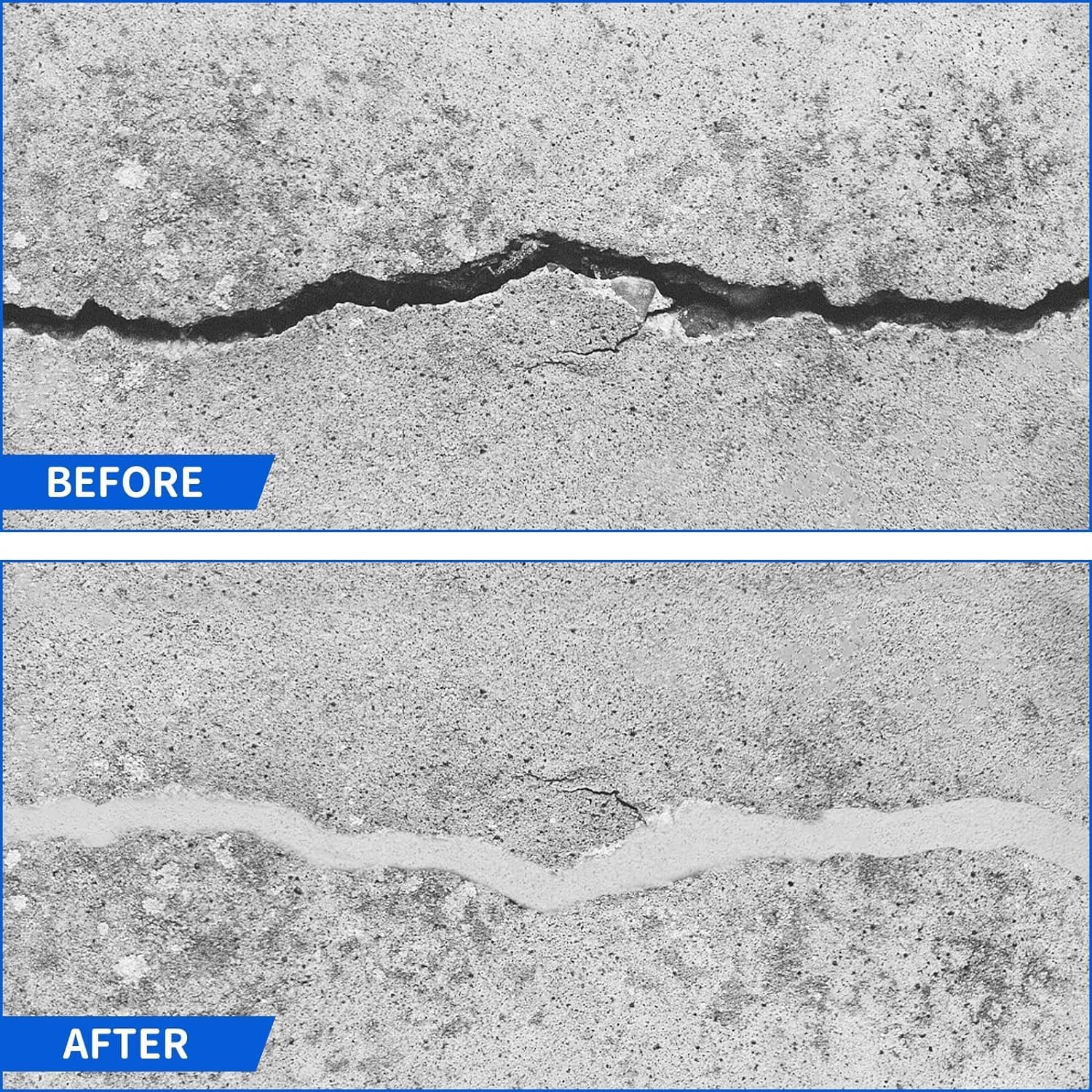1/4 Inch BHUCUTU Foam Backer Rod - 33 Feet - Concrete Crack Filler & Joint Gap Filler - Caulk Saver & Backing Rod - Rope for Concrete Joints