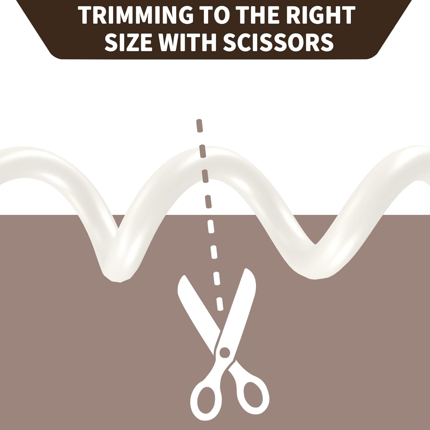 1/4 Inch EPDM Rubber Backer Rod for Concrete Joints, Filling Gaps, Driveway & Wall Cracks - 16.4 Ft Length