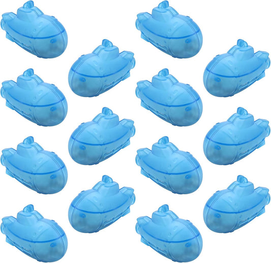 14-Pack Small Submarine Humidifier Tank Cleaner for Most Humidifiers & Fish Tanks - Purifies Water, Prevents Hard Water Build Up, Eliminates White Dust & Odors