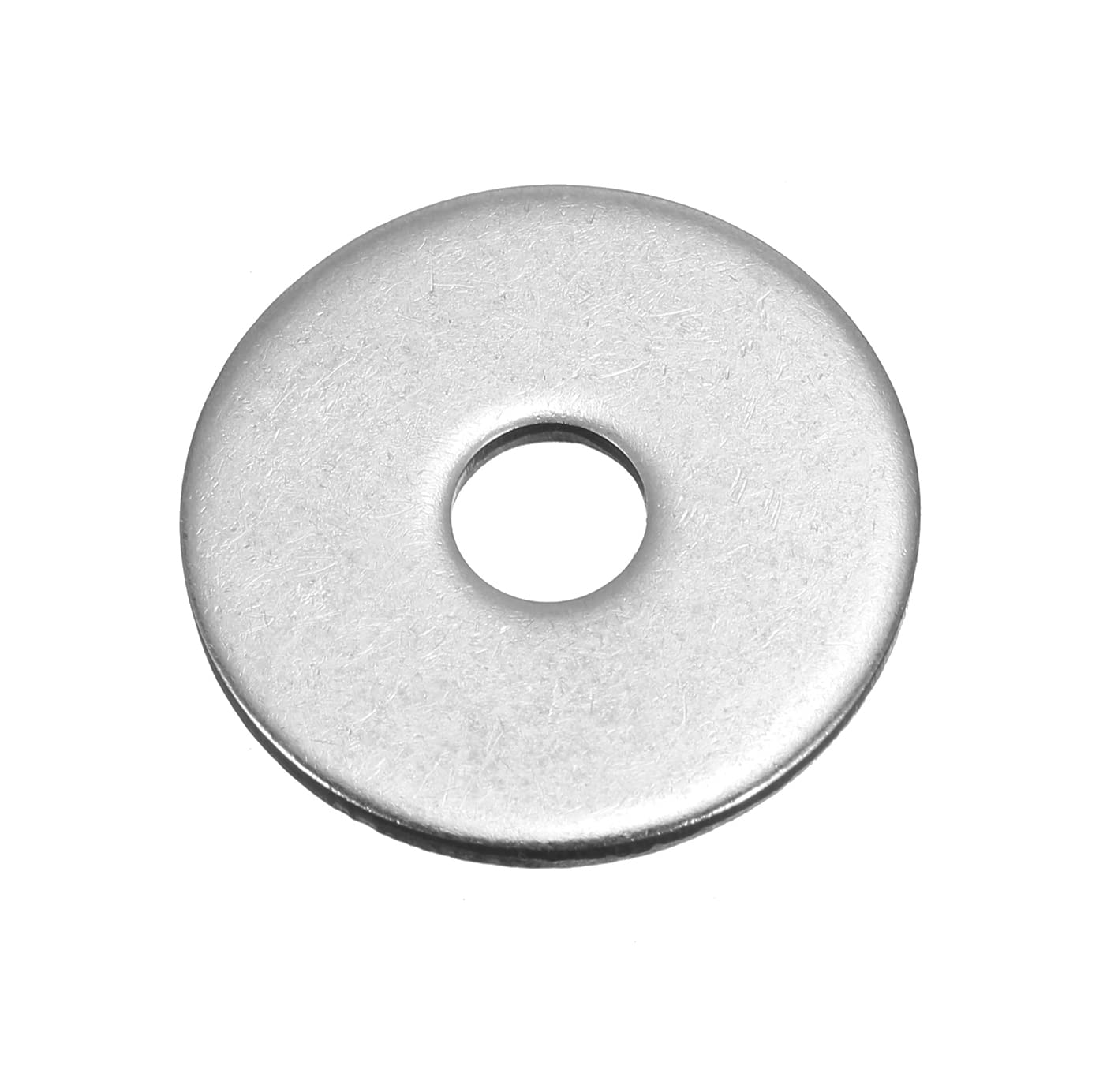 1/4" Stainless Steel Fender Washer Set, Pack of 40 - 1" OD x 0.078" Thick, 18-8 (304) Stainless Steel
