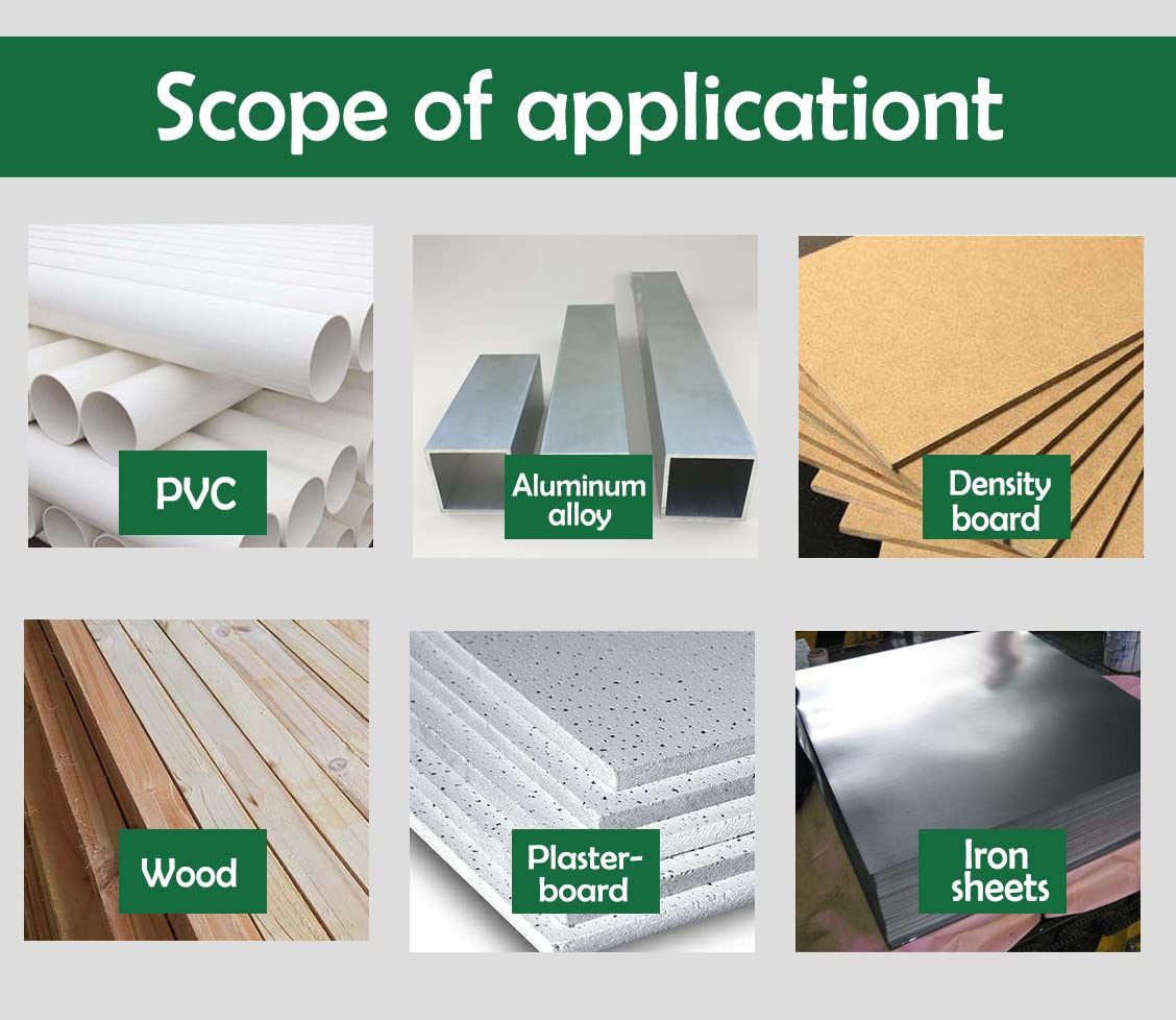 1.5 Inch Hole Saw with Arbor for Smooth Cutting in Cornhole Boards, Plastic, Wood, Fiberboard, and Drywall