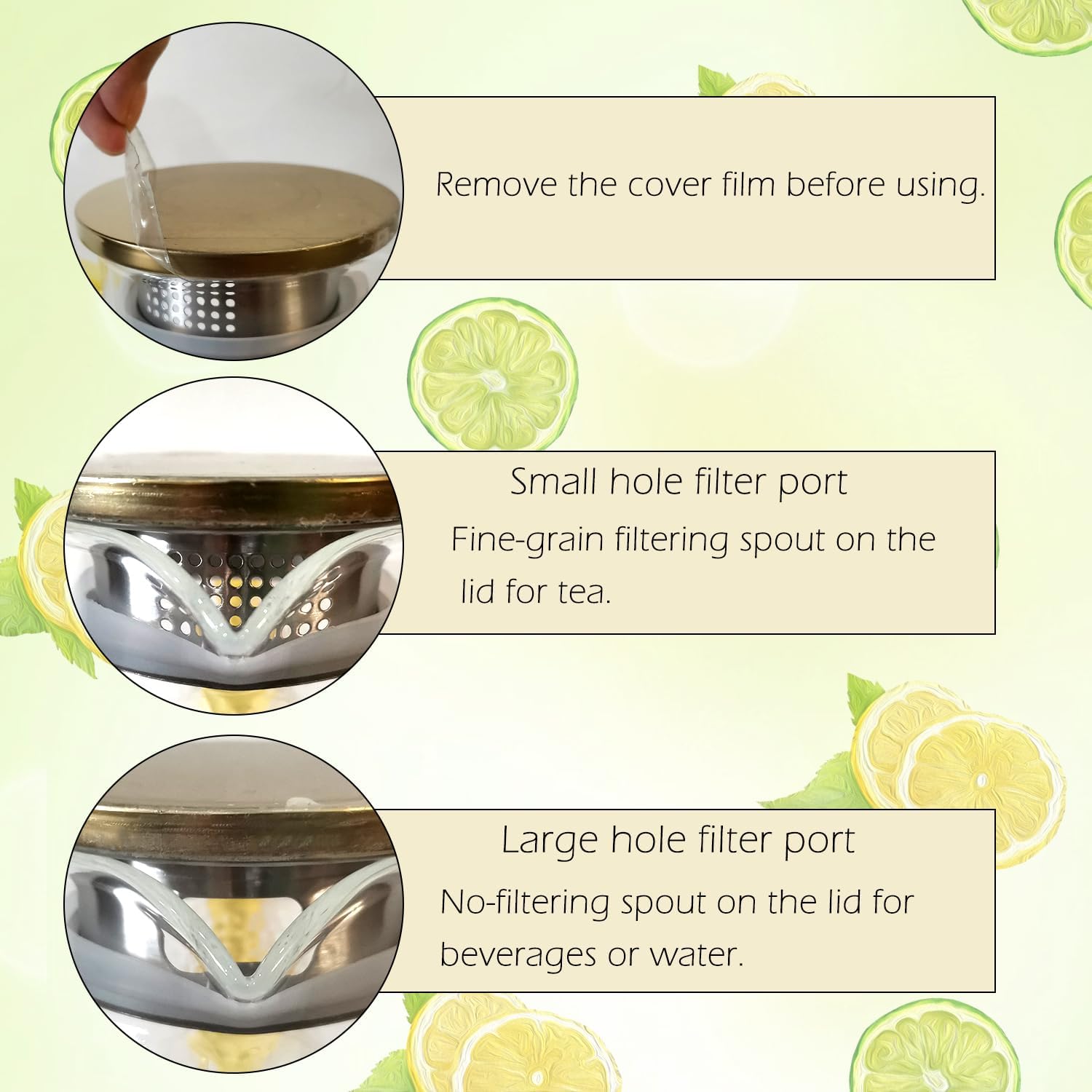 1.5 Liter Glass Water Pitcher with Lid and Handle for Fridge - Ideal for Tea, Lemonade, Juice, Coffee, and Milk