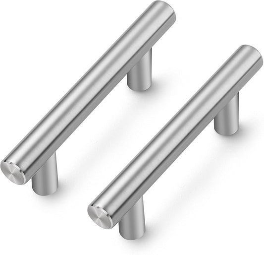15 Pack Ravinte 2-1/2 Inch Brushed Nickel Cabinet Pulls - Modern Kitchen Drawer Handles