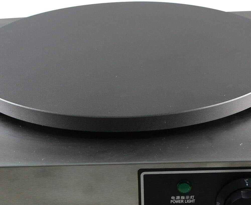 16-inch Electric Crepe Maker with Non-Stick Griddle and Wooden Spatula - US Stock