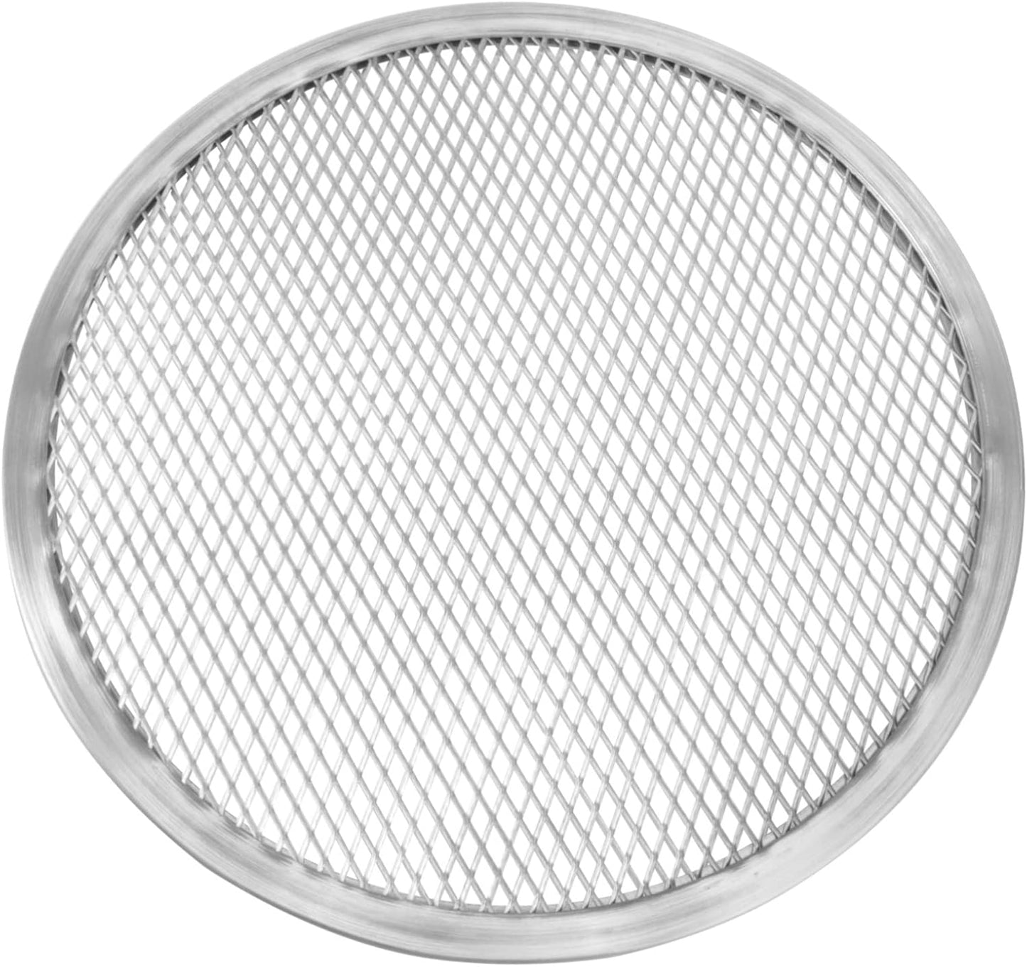 16 Inch Stainless Steel Pizza Baking Pan with Pizza Screen - BBQ Pizza Cooking Tray for Pasta and More