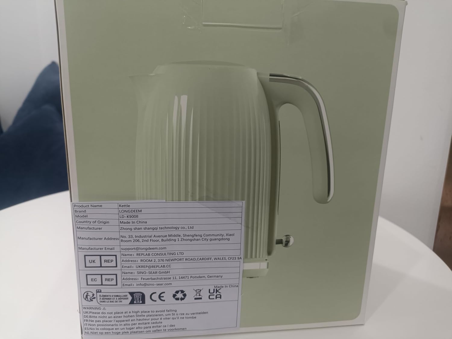 1.7L Electric Kettle with Quick Boil, 1500W, BPA-Free, Auto Shut Off, Boil Dry Protection, Easy Clean, Red