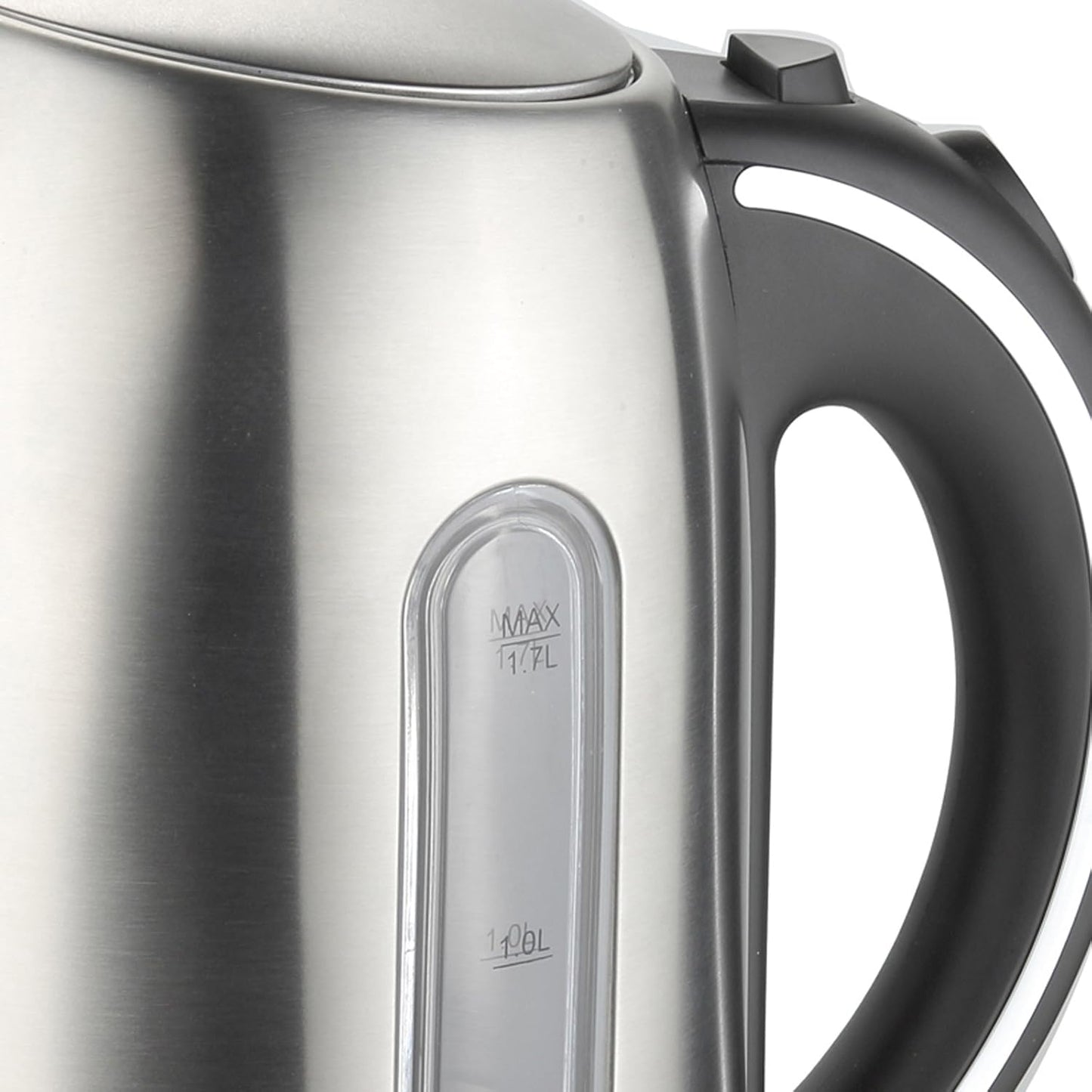 1.7L Megachef Silver Electric Kettle with Fast Boil Technology