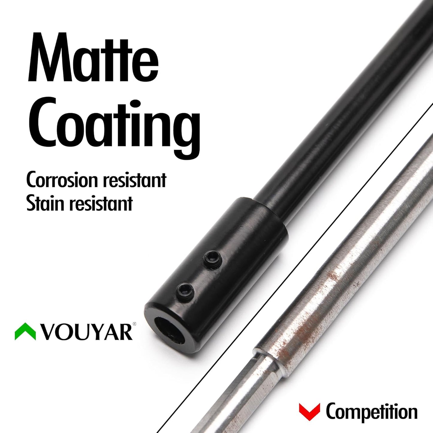 18" Forstner Bit Extension for 3/8" Shank, Hole Saw Chuck Extender for Extra Drilling Depth