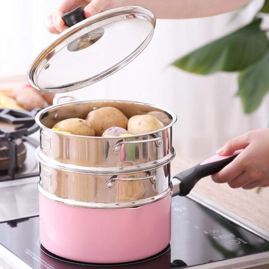 18cm Stainless Steel Steamer Basket for Pressure Cooker - Ideal for Steaming Vegetables, Fruits, and Eggs