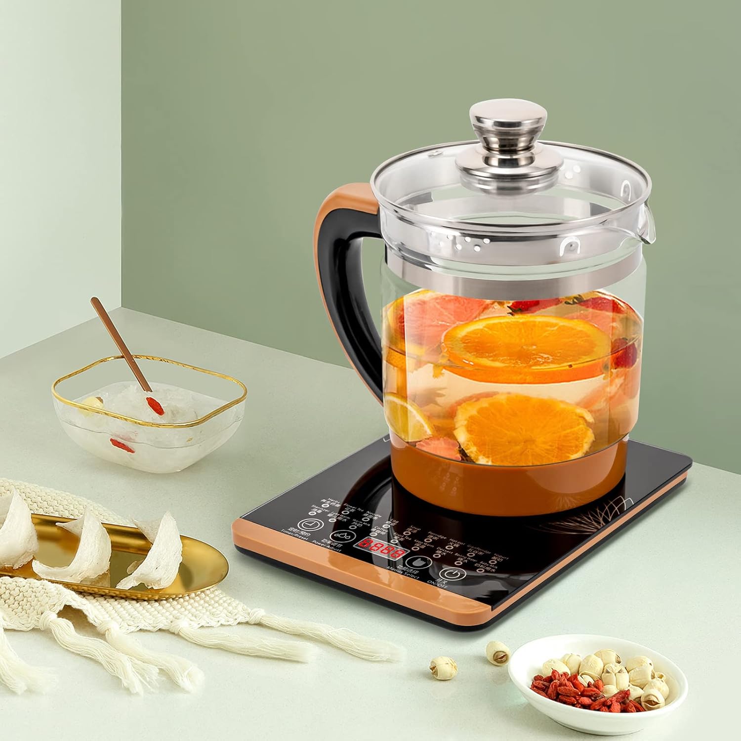 1.8L Electric Health Pot Tea Maker Multifunctional Household Kettle