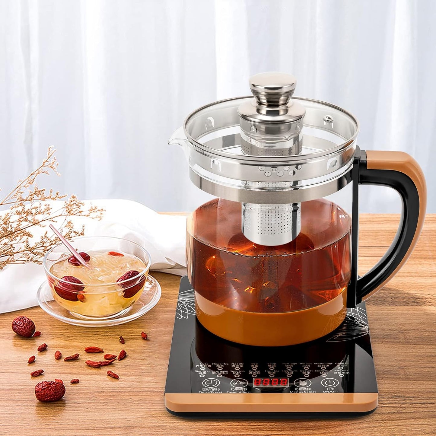 1.8L Electric Health Pot Tea Maker Multifunctional Household Kettle