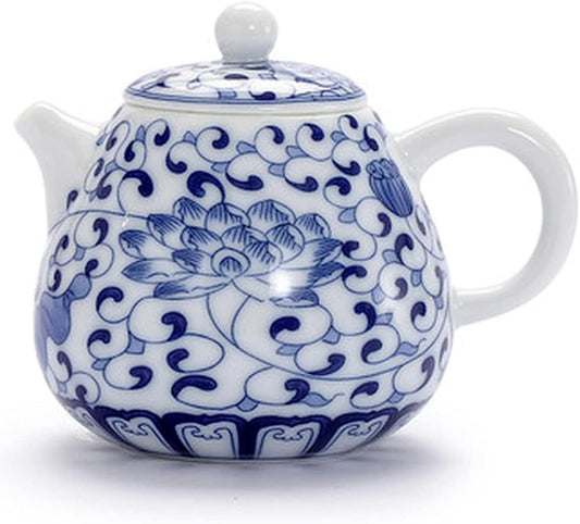 190ml Handmade Jingdezhen Ceramic Teapot Set - Kungfu Kettle for Chinese Tea