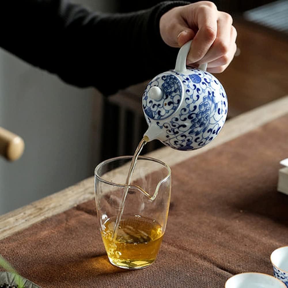 190ml Handmade Jingdezhen Ceramic Teapot Set - Kungfu Kettle for Chinese Tea