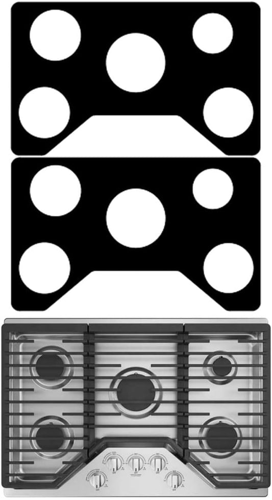 2 Pack 30" Stove Top Protectors for GE 5 Burner Gas Range Cooktop - Compatible with JGP5030, PGP7030, PGP9030, CGP9530