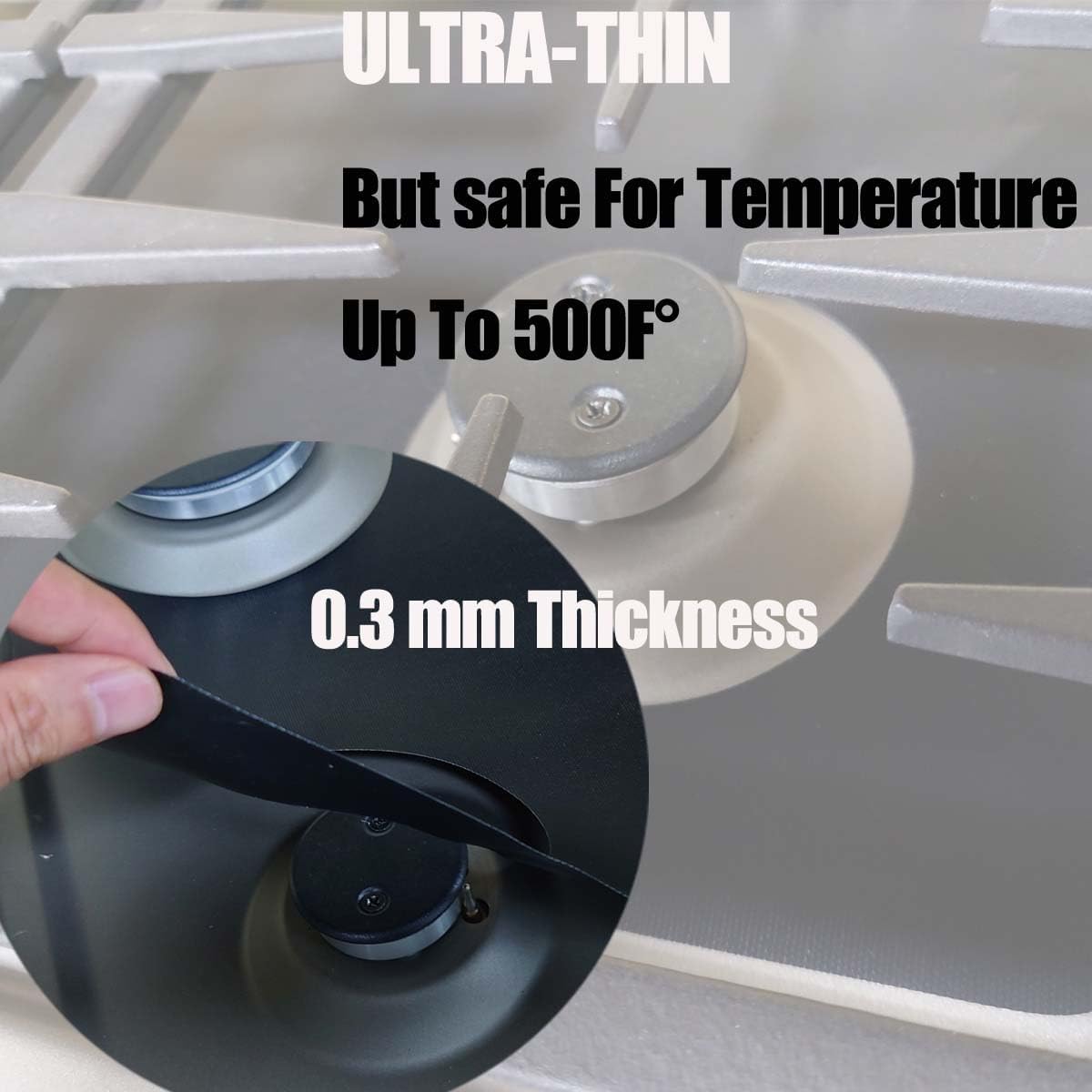 2 Pack 30" Stove Top Protectors for GE 5 Burner Gas Range Cooktop - Compatible with JGP5030, PGP7030, PGP9030, CGP9530