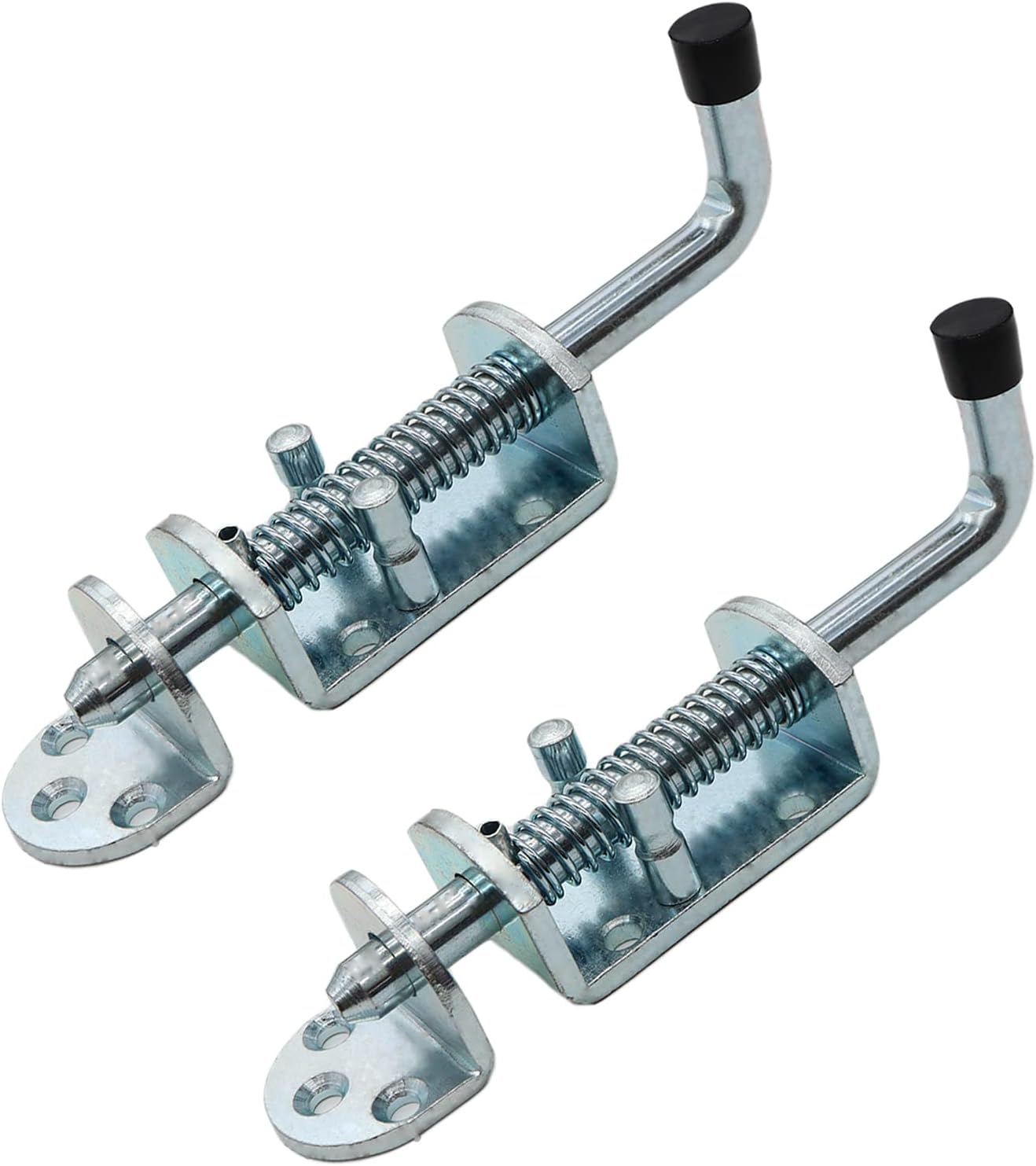 2 Pack 6.5 Inch Heavy Duty Spring Loaded Latch Pin for Chests/Cabinets/Utility Trailer Gate