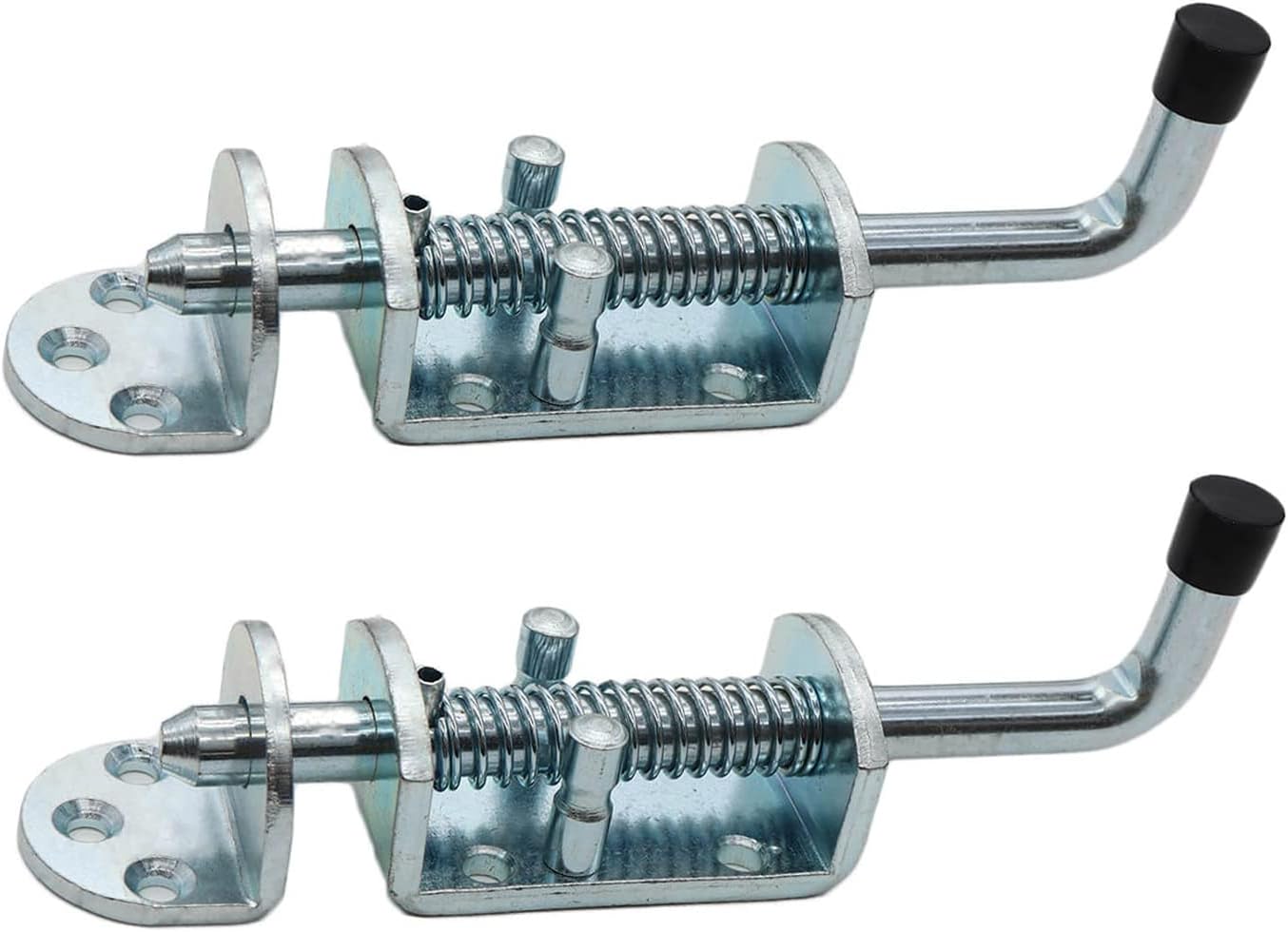 2 Pack 6.5 Inch Heavy Duty Spring Loaded Latch Pin for Chests/Cabinets/Utility Trailer Gate