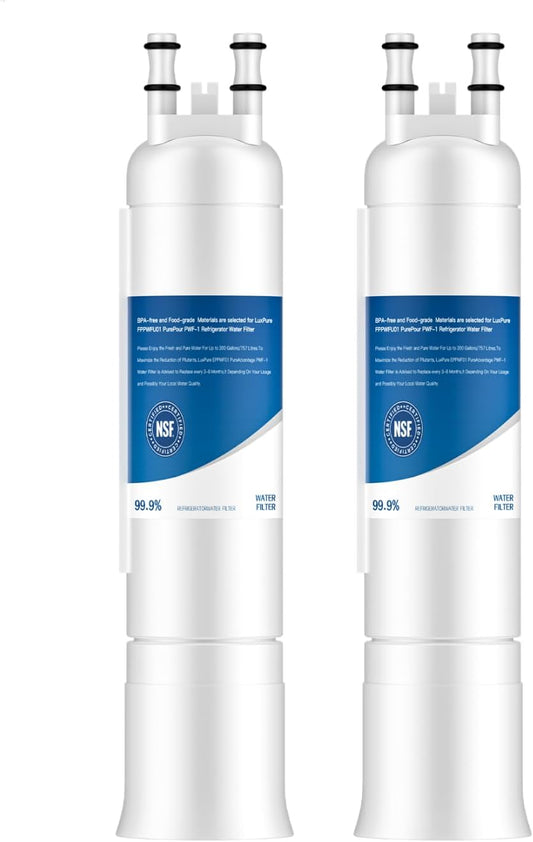2-Pack Compatible Water Filter Replacement for EPPWF01, PWF-1, PurePour PWF-1 - Generic FPPWFU01