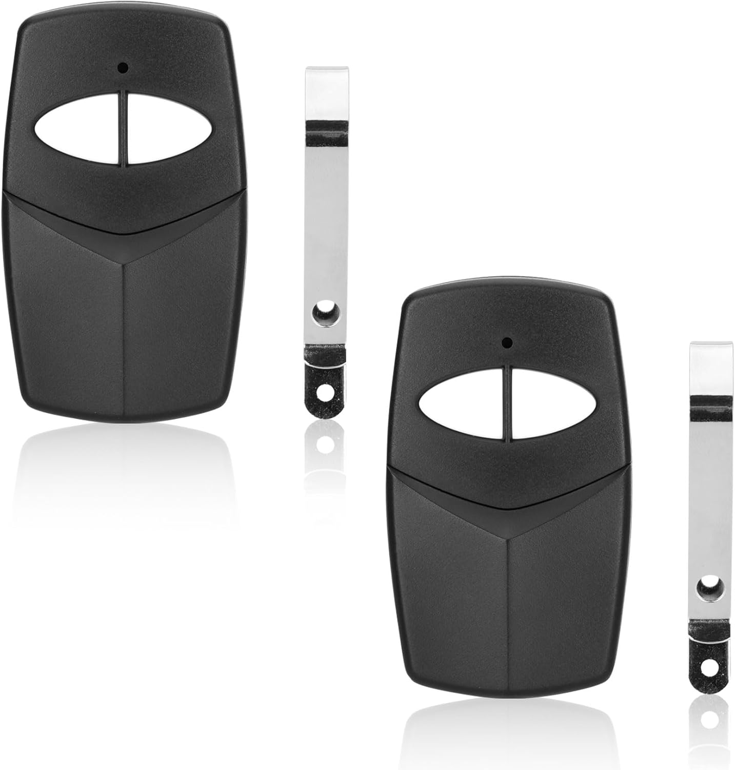 2-Pack Cooouds MCS412001 2-Channel Multi-Code Gate Remote Control 300Mhz for 4120 Garage Door Opener - Replaces 3089 308911 - 10 Code Transmitter - 300Mhz