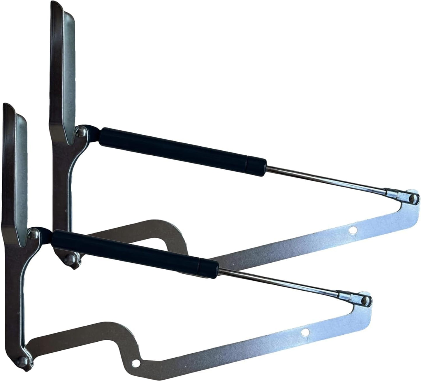 2-Pack Gas Strut Lid Support Hinges for Keter Deck Box - Replacement Parts for Keter Storage Box