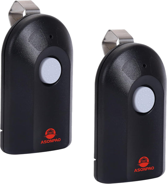 2-Pack GIT-1 ACSCTG Type 1 Garage Door Opener Remotes with 3-Year Warranty, Long-Lasting Lithium Battery, Ultra-Long Range - Compatible with Overhead Door Legacy Python Genie 1997-Present