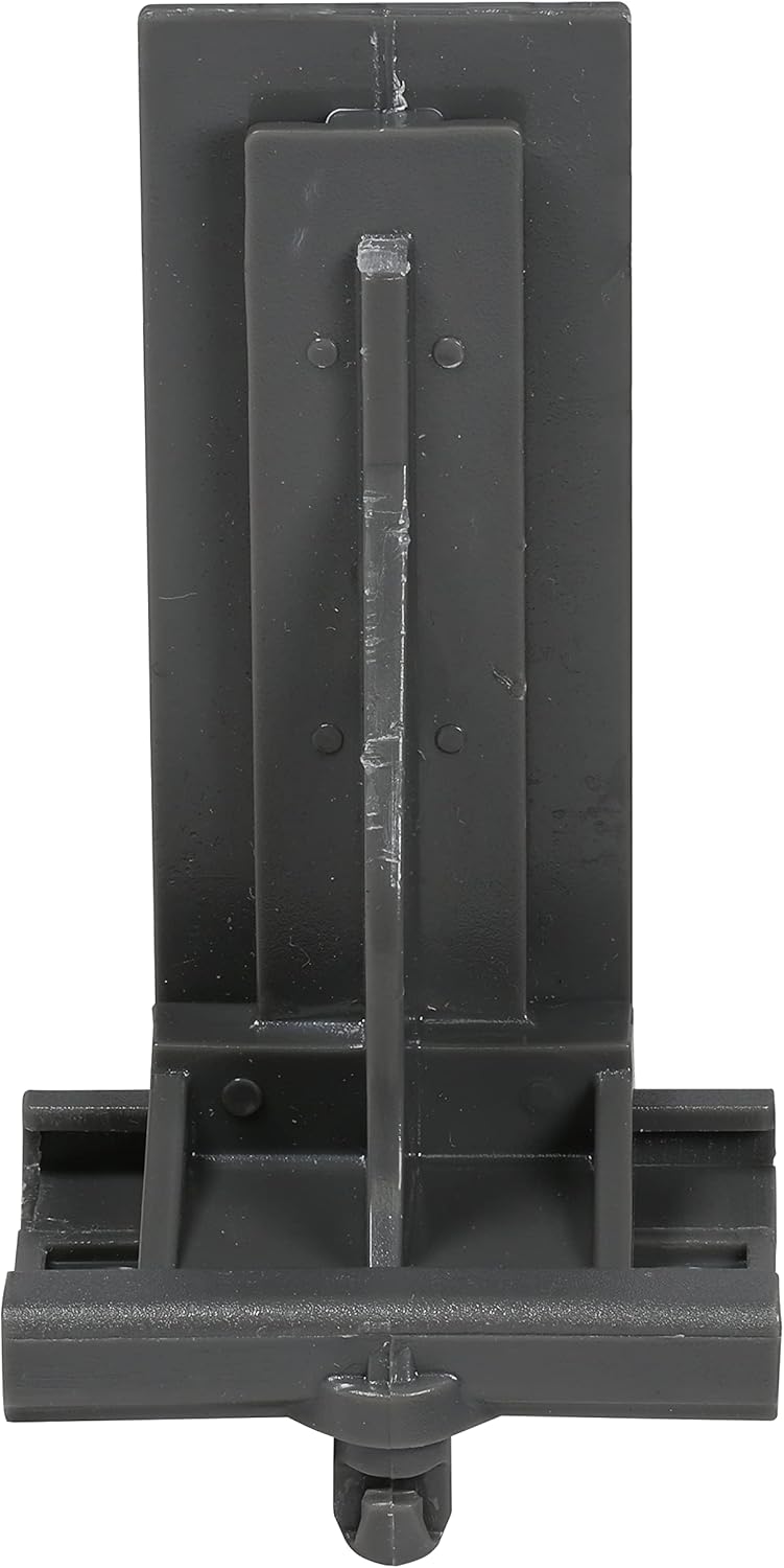 2 Pack Grey Heavy Duty DTC Rear Mounting Brackets for Undermount Drawer Glides - Fits 12", 15", 18", 21" Lengths - WildKart