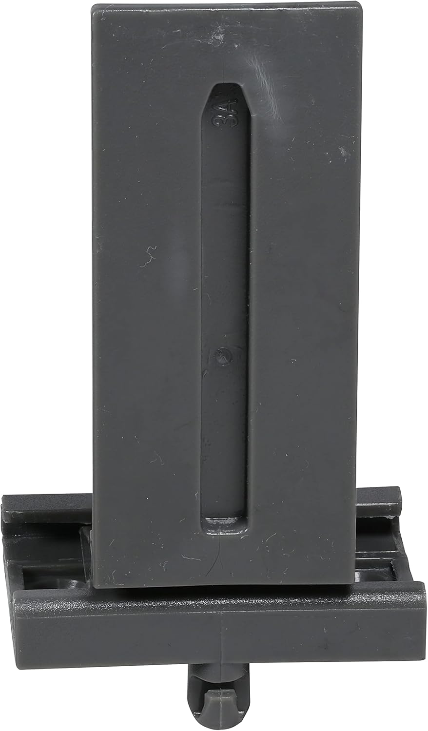 2 Pack Grey Heavy Duty DTC Rear Mounting Brackets for Undermount Drawer Glides - Fits 12", 15", 18", 21" Lengths - WildKart