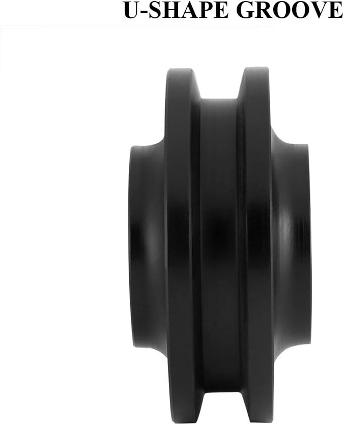 2-Pack Heavy Duty Sliding Barn Door Wheels - Smooth & Quiet Pulley Rollers for DIY Barn Doors - Cabinet Window Hardware