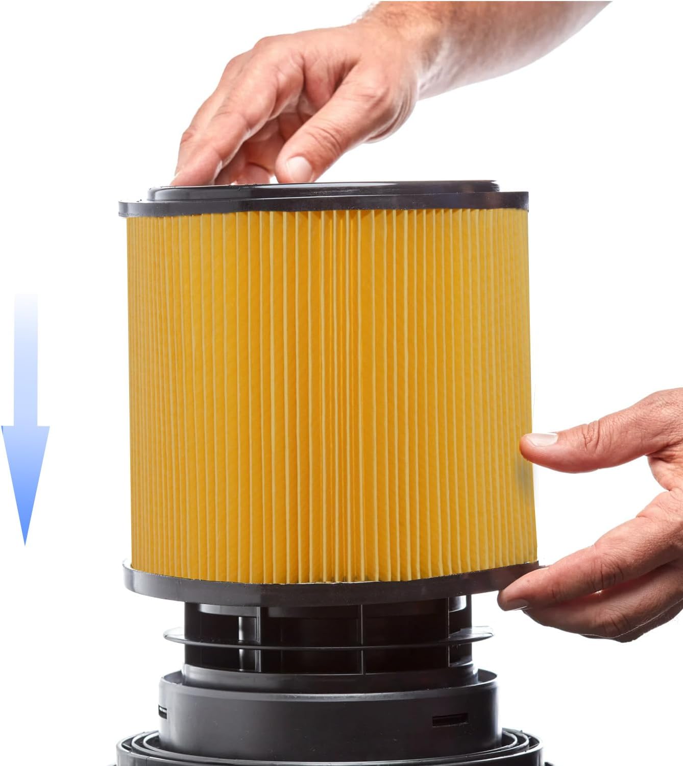 2-Pack LHARI Standard Cartridge Filter VCFS Compatible with Vacmaster & Hart Wet/Dry Vacs