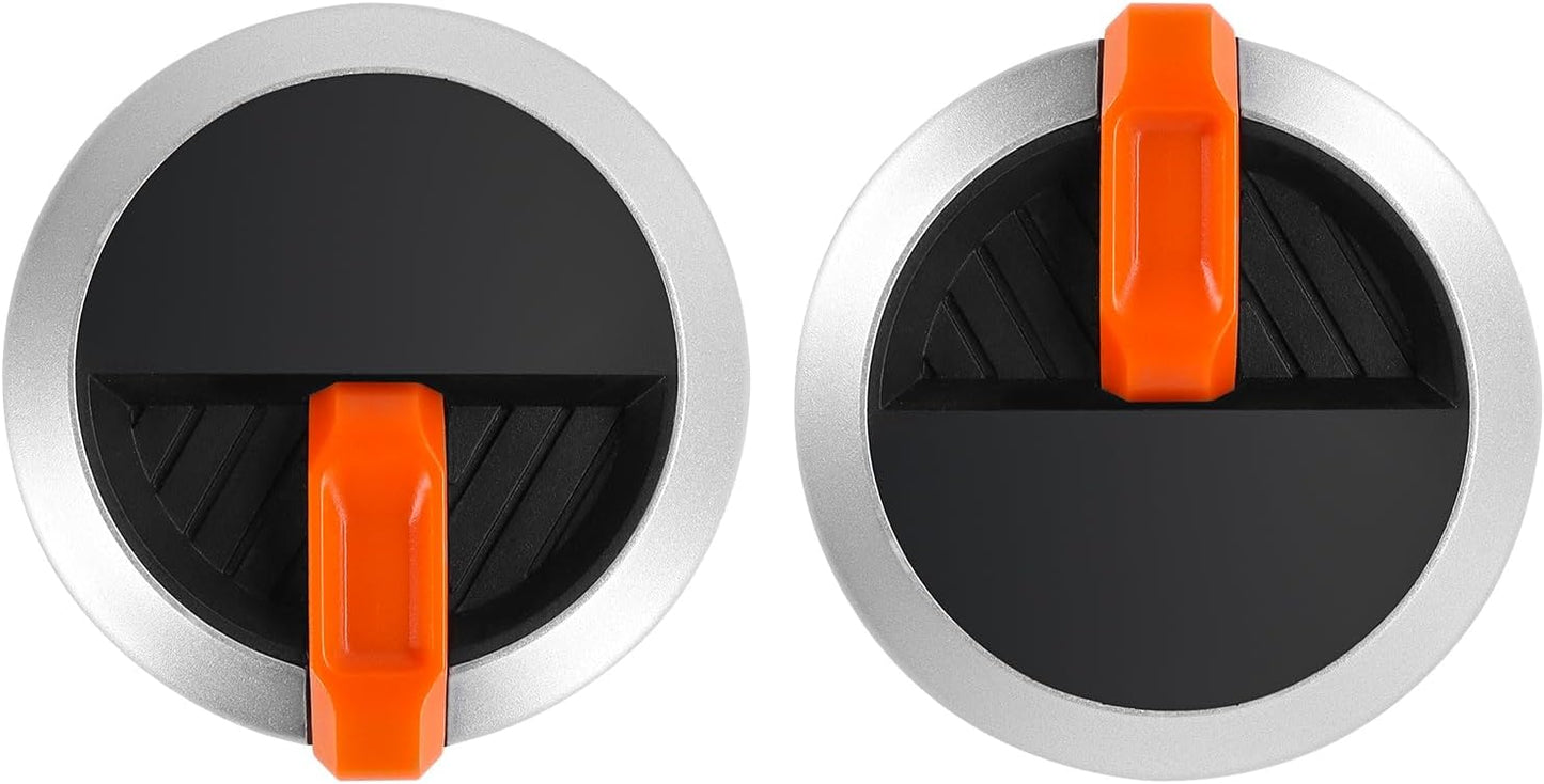 2-Pack LS'BABQ Griddle Knobs Replacement for Blackstone Gas Griddle Models 1666, 1517, 1554, 1825, 1836 - Grill Valve Knobs for 17/22/28/36 inch Griddles