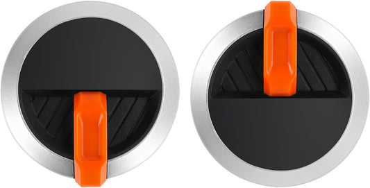 2-Pack LS'BABQ Griddle Knobs Replacement for Blackstone Gas Griddle Models 1666, 1517, 1554, 1825, 1836 - Grill Valve Knobs for 17/22/28/36 inch Griddles
