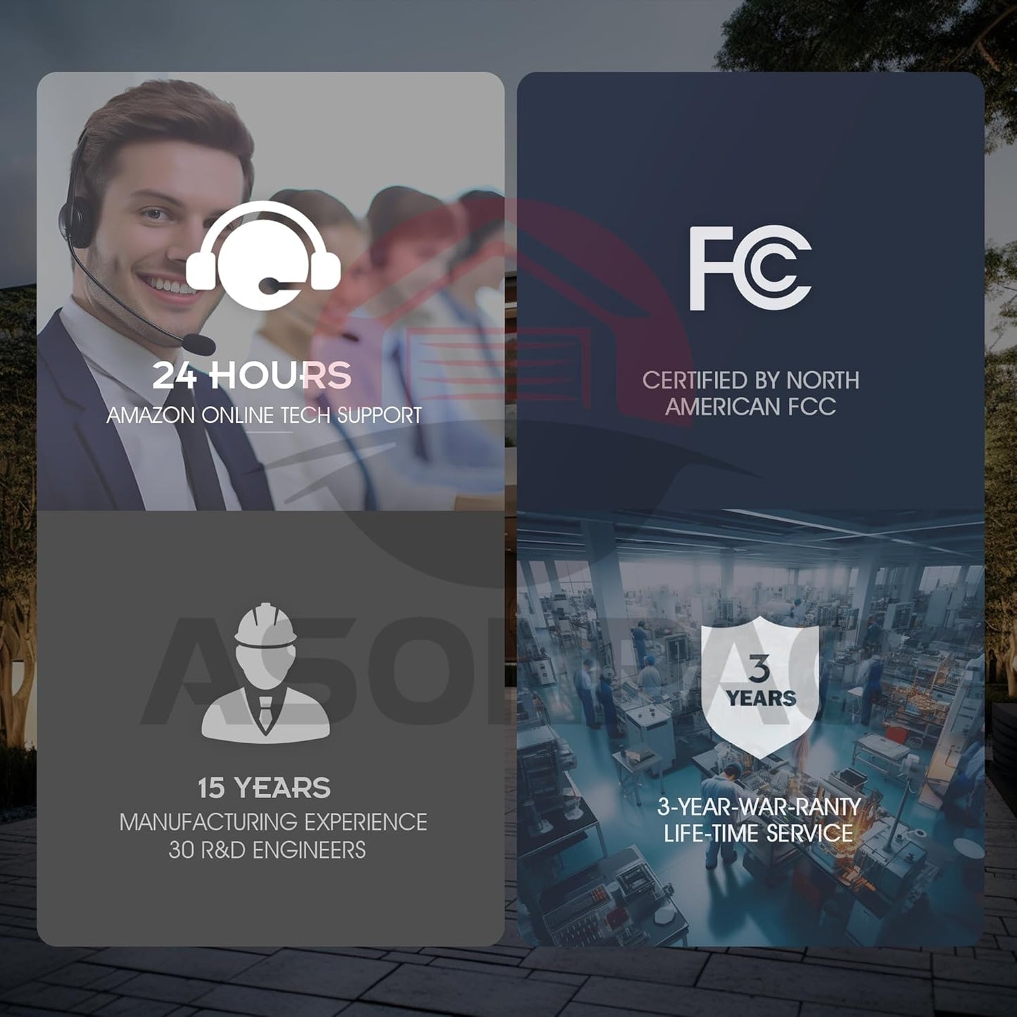 2-Pack MCT-1 DNT00083 Linear Garage Door Opener Remote with 3-Year Warranty