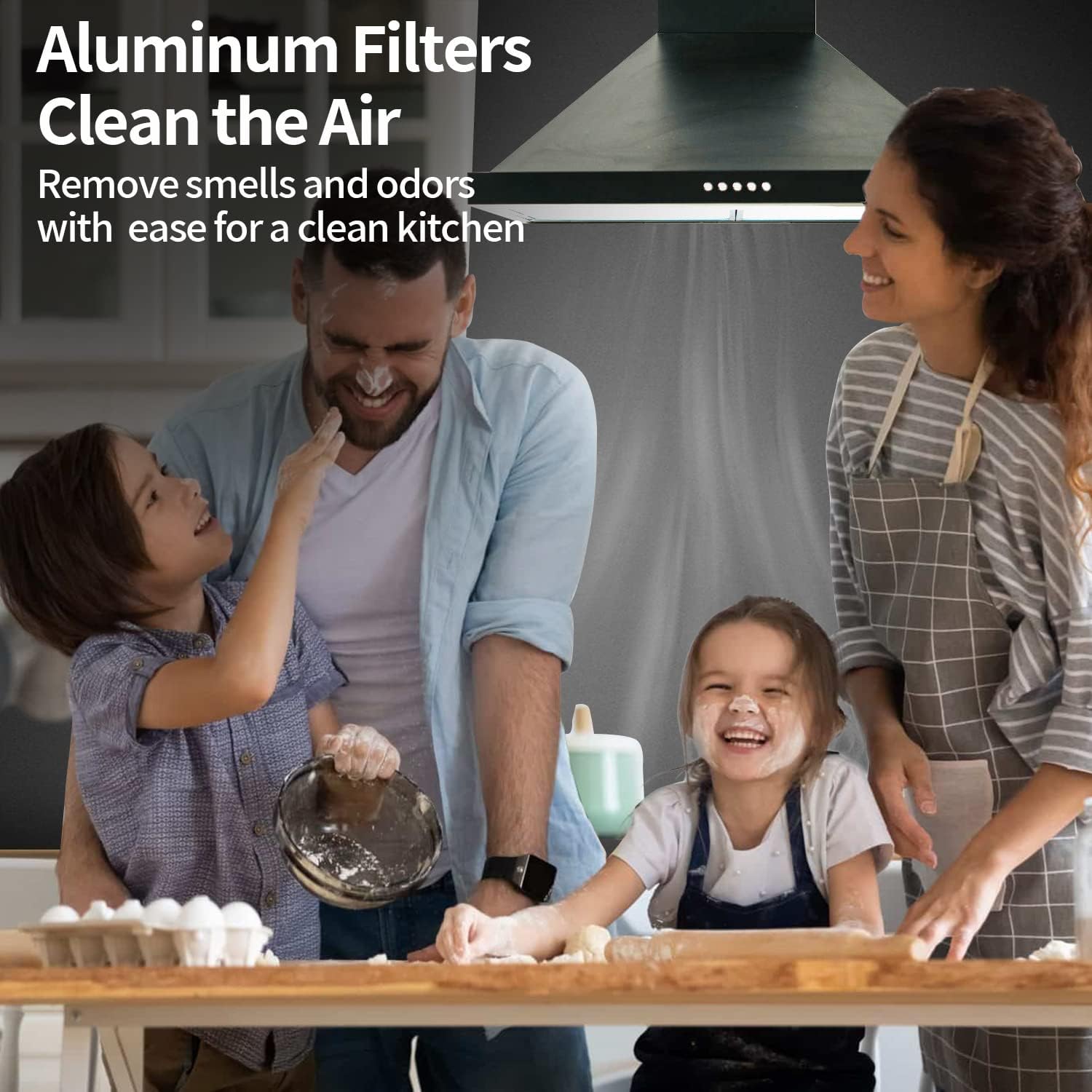 2-Pack of Freeboy BPS1FA30 Range Hood Filters for 30" Broan Nutone QS1 WS1 - Aluminum Grease Filter - Replaces 99010299, S99010305, AP3378953