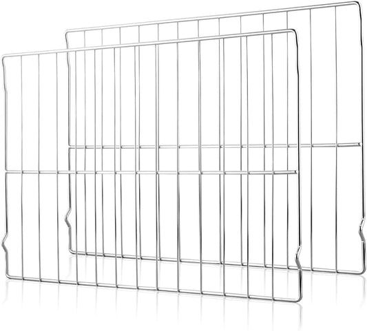 2 Pack of Upgraded Range Oven Rack 316496201 for Frigidaire Range/Stove - 24-3/16 x 16 Inches - Replaces 316496202, 316496207 - Quality Replacement Parts - AP4040129, PS1765356