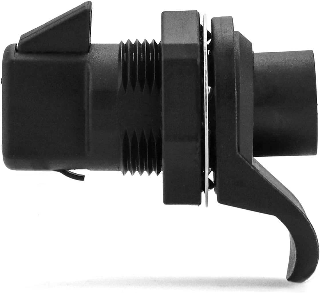 2 Pack Plastic Push Button Latch for Boat and Motorcycle Glove Box Locks by QWORK