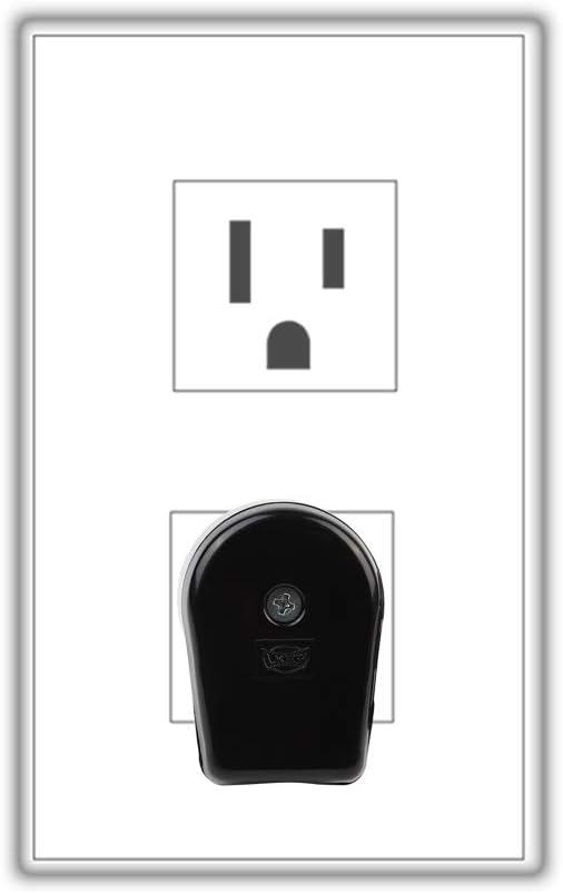 2-Pack Right Angle Nema 5-15P 15A 125V AC Plug, ETL Certified, 90 Degree Male DIY Rewirable AC Connector